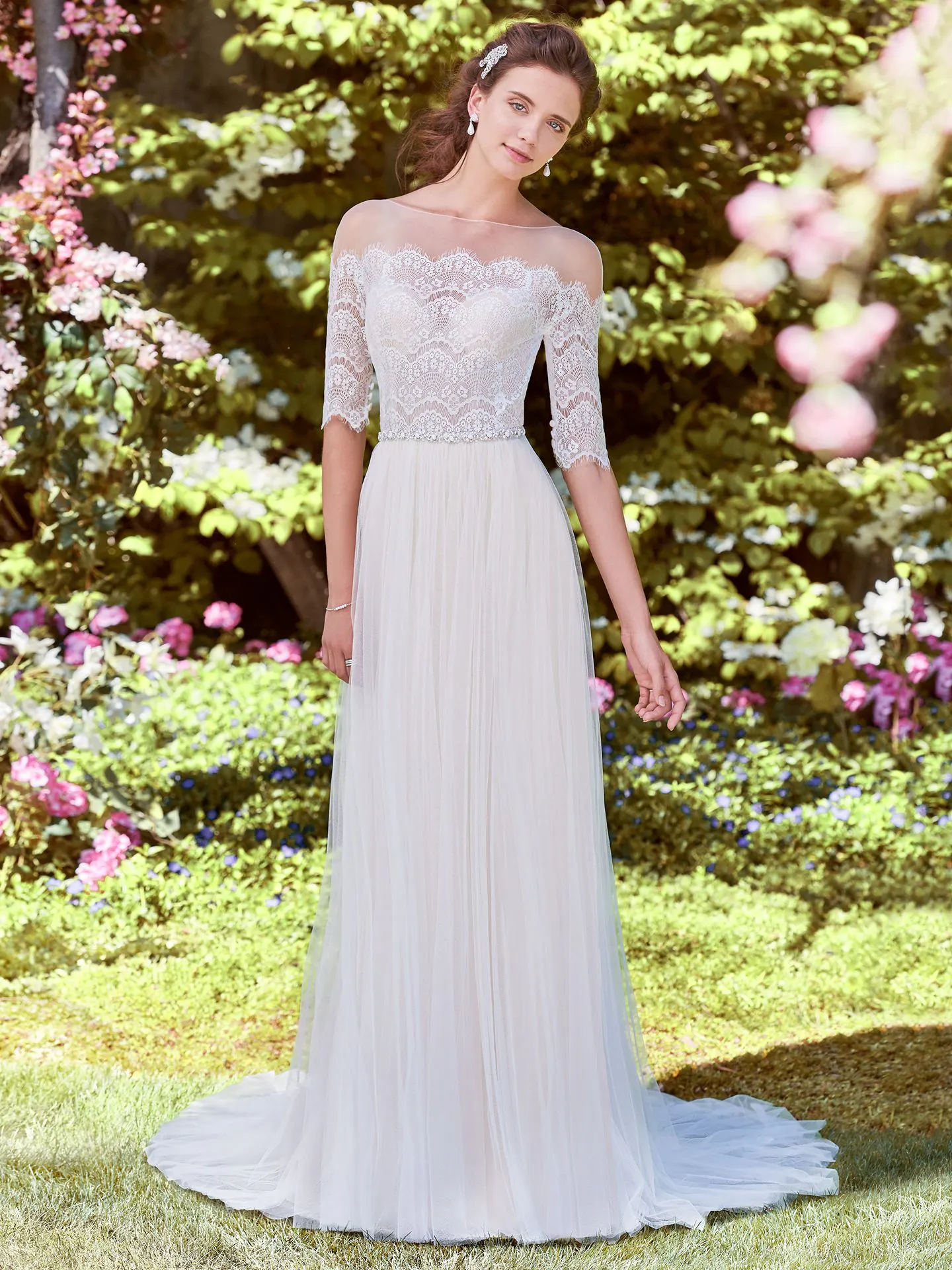 Cathy  Vintage Wedding Dress by Rebecca Ingram