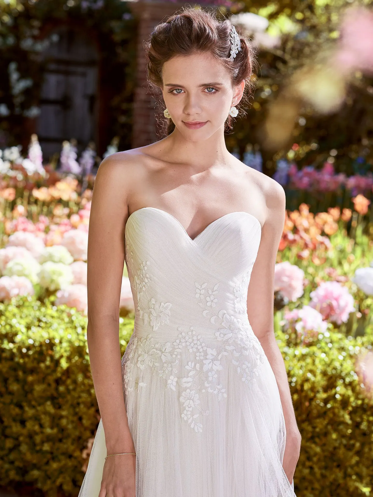 Hilary  Tulle Boho Wedding Dress by Rebecca Ingram