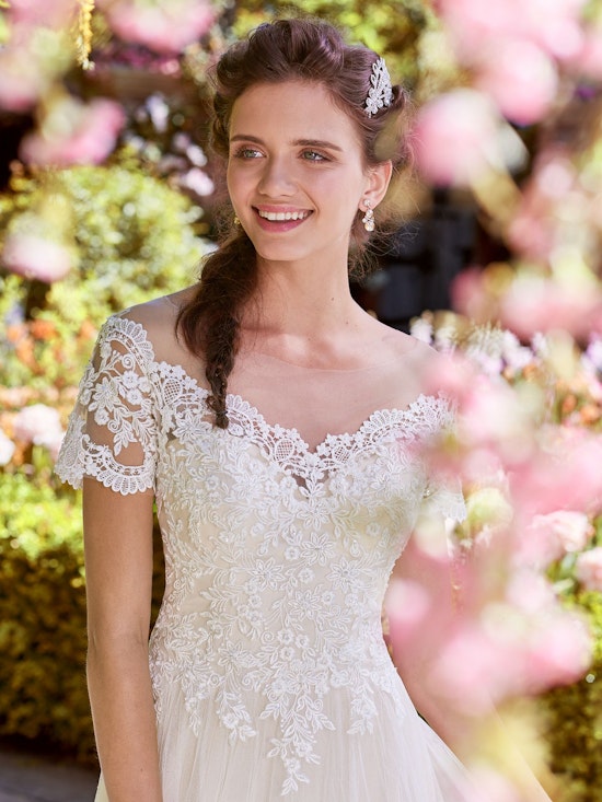 Michelle (8RN456) A Line Wedding Dress by Rebecca Ingram