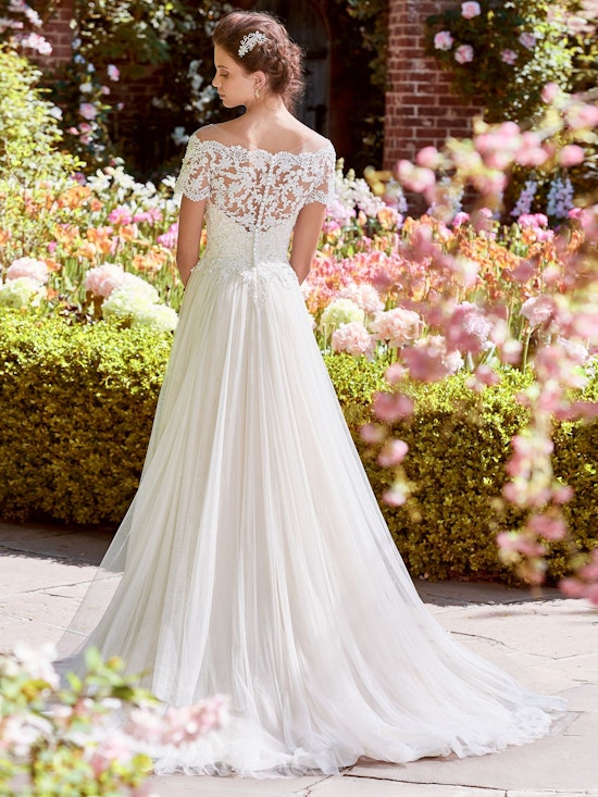 Michelle (8RN456) A Line Wedding Dress by Rebecca Ingram
