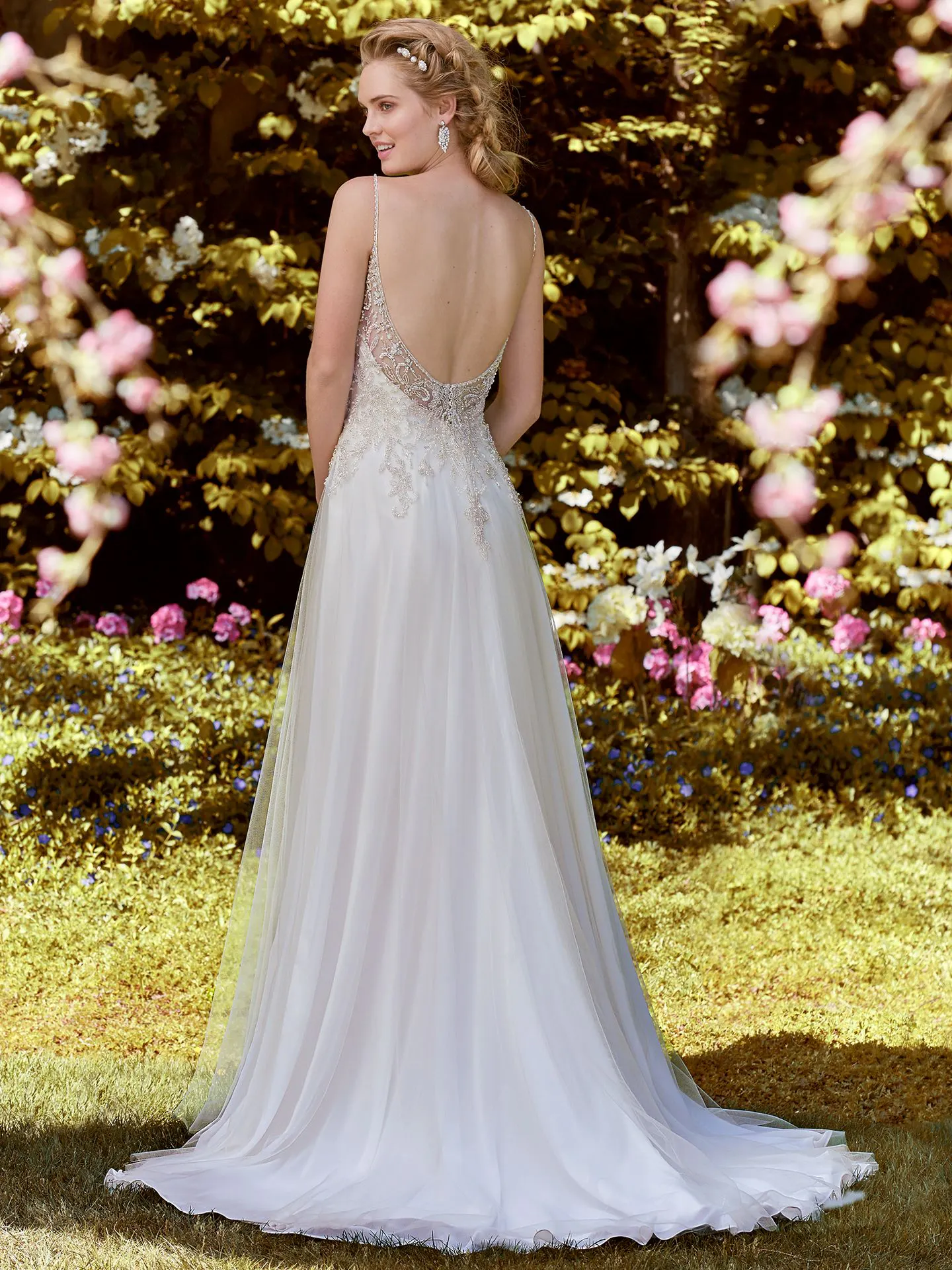 Rebecca Ingram Wedding Dress Nellie 8RT466 Back