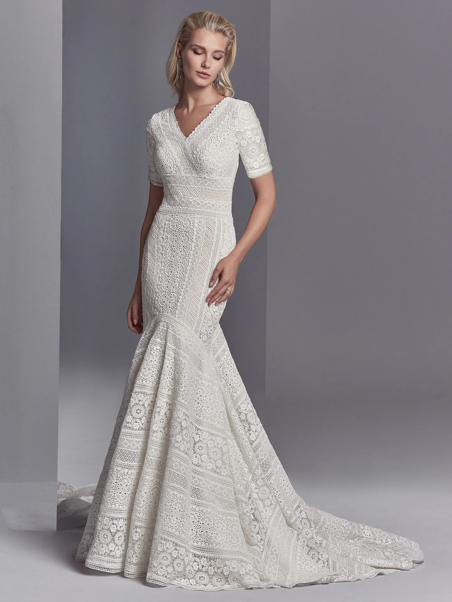 Sottero and Midgley Wedding Dress Cooper Rose 8SS496 Main