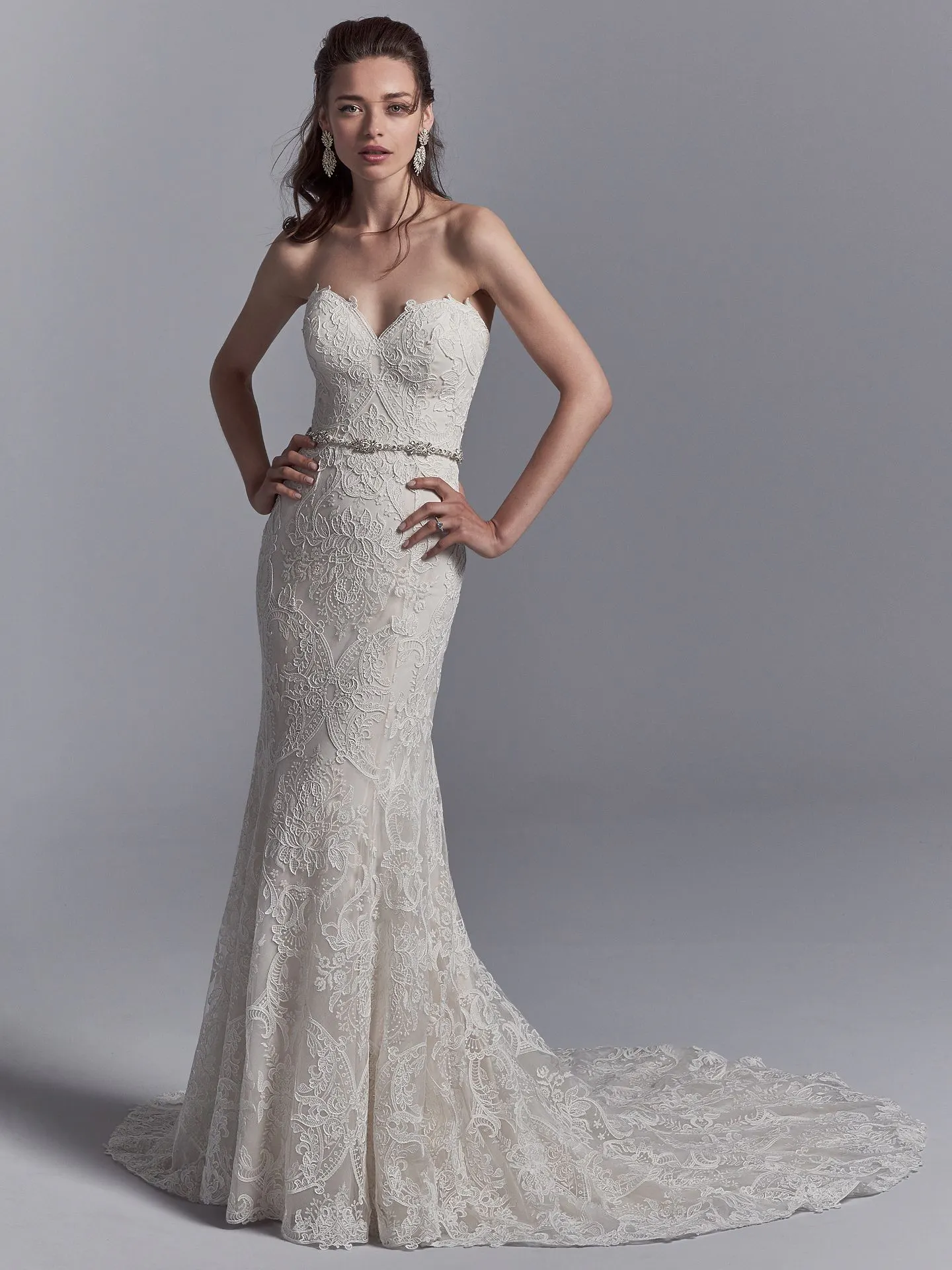 Graham  Vintage Lace Wedding Dress by Sottero and Midgley