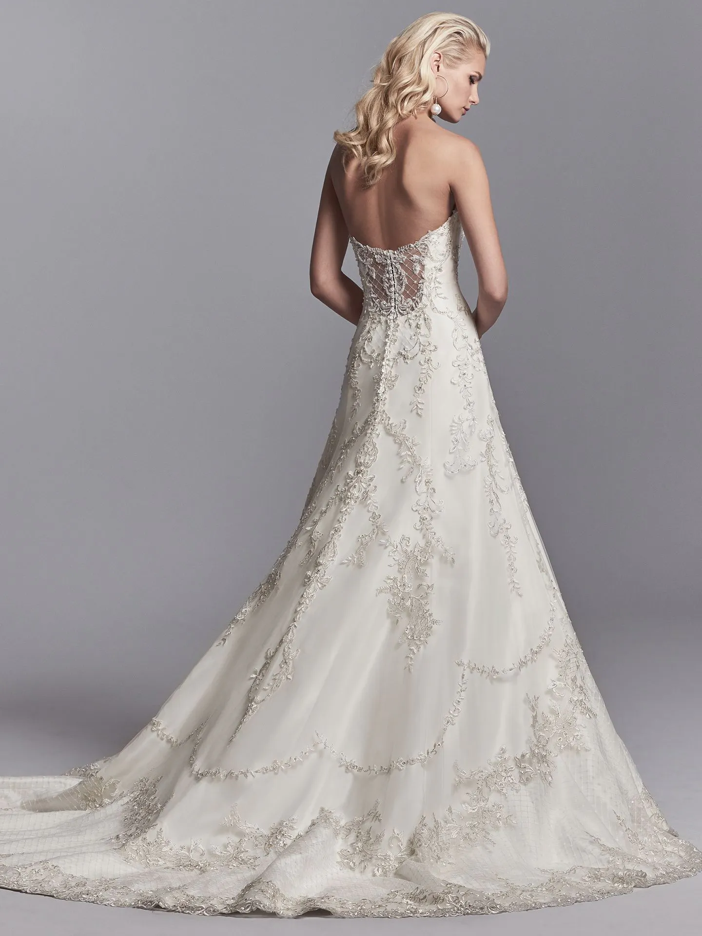 Sottero and Midgley Wedding Dress Granger 8SC536 Back