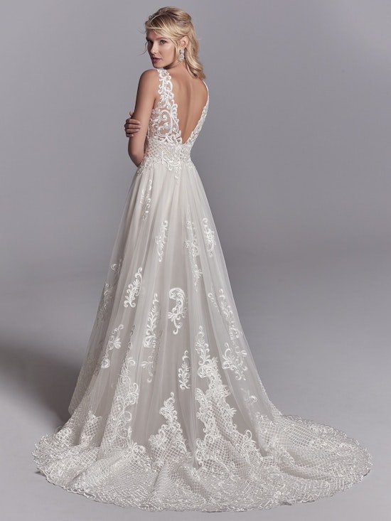 Oliver (8SS558) Rustic Lace Wedding Dress by Sottero and Midgley 