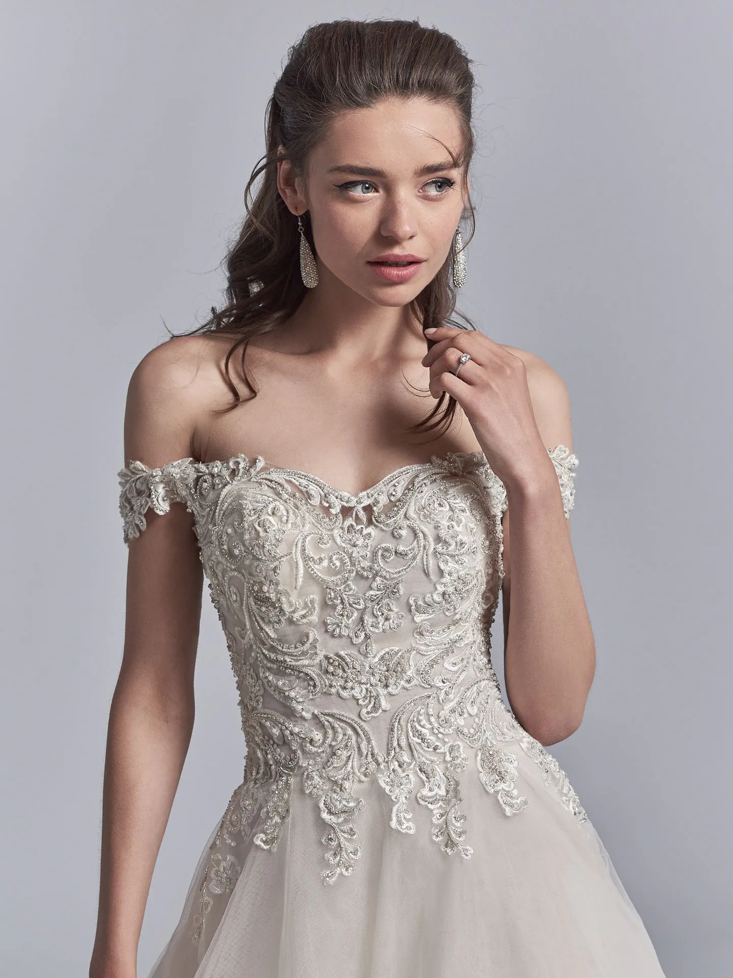 Safira  Vintage Wedding Dress by Sottero and Midgley