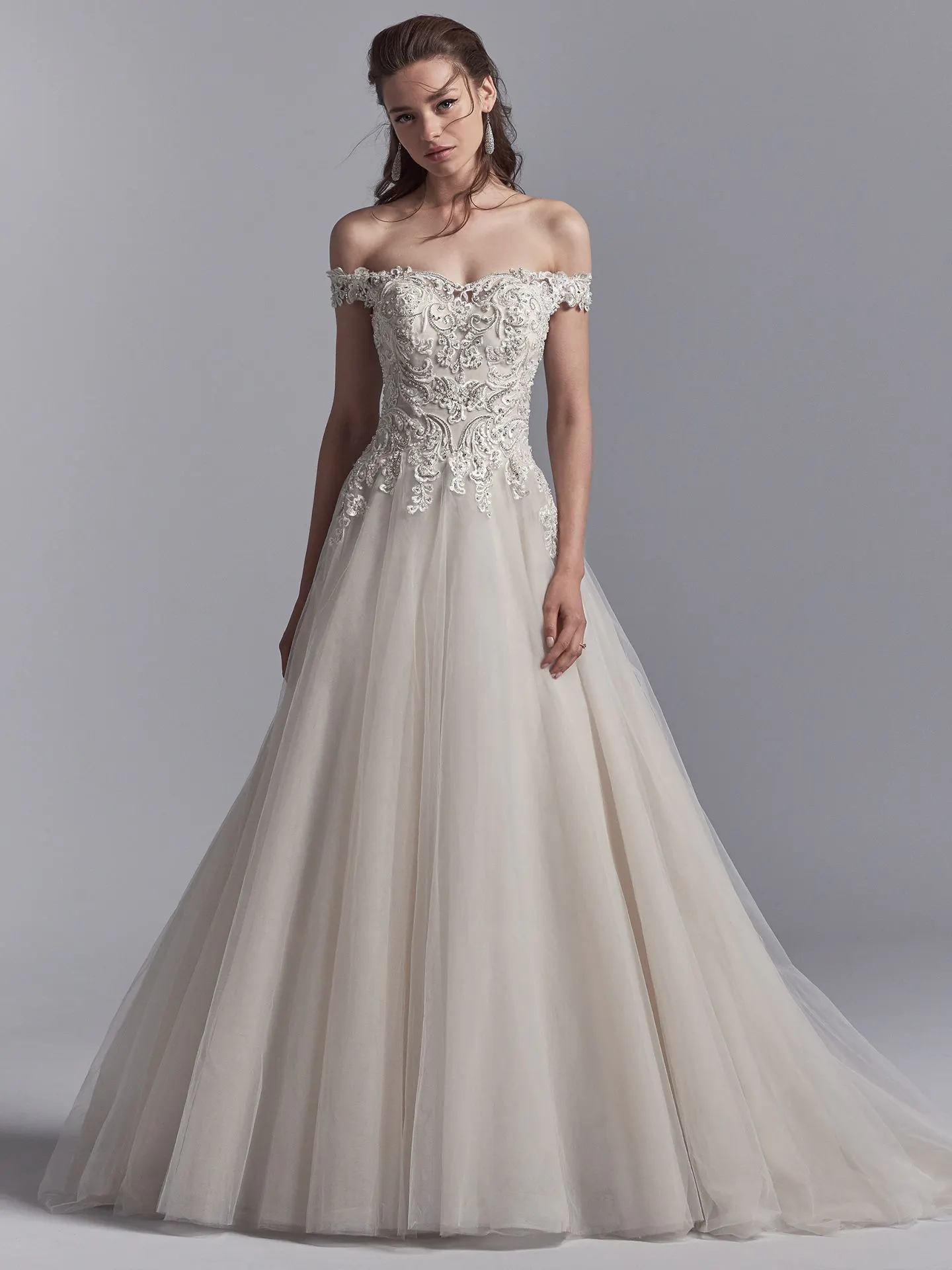 Safira  Vintage Wedding Dress by Sottero and Midgley