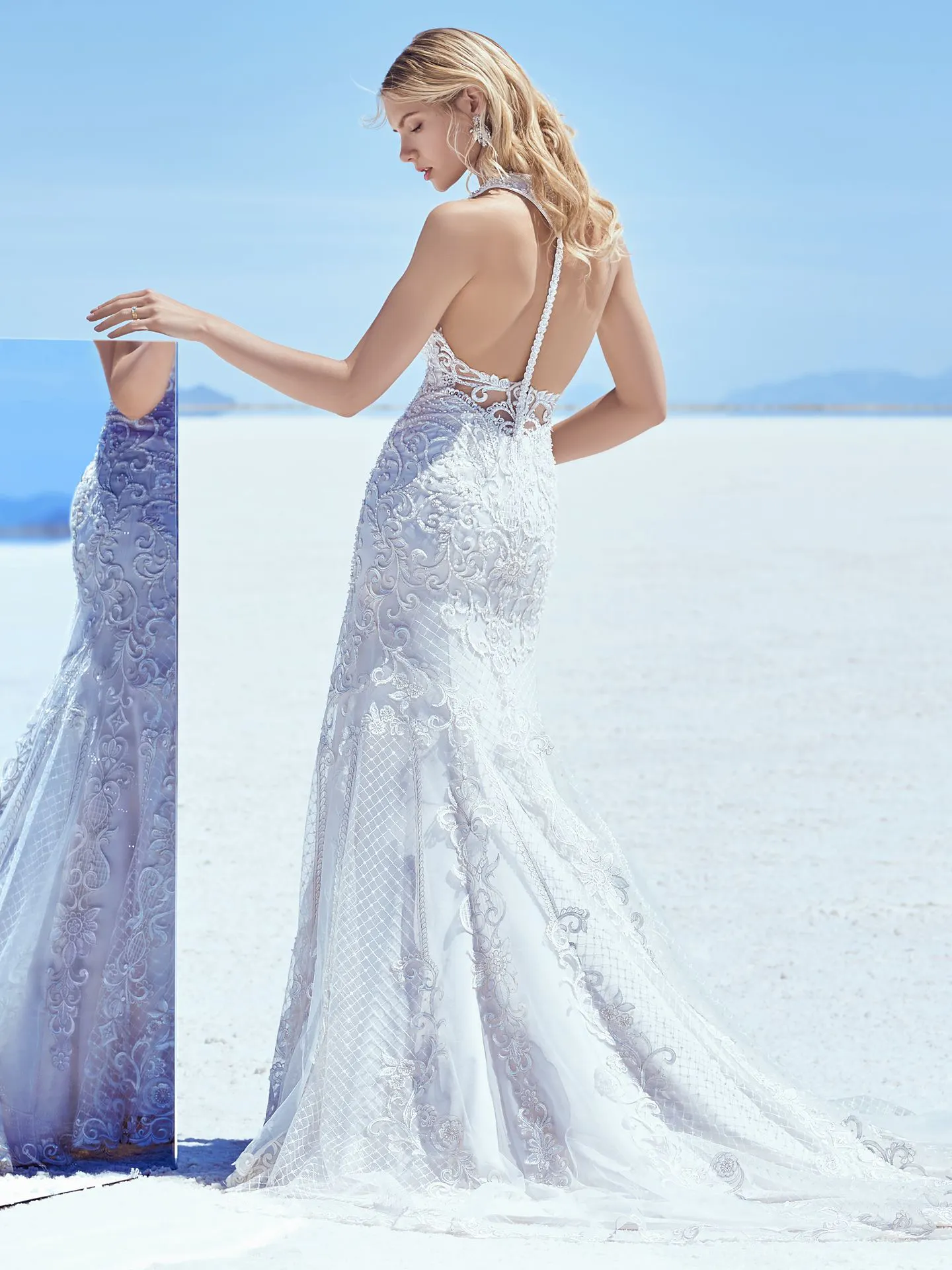 Sottero and Midgley Wedding Dress Scout 8SC515 Back