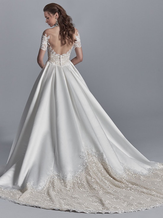 Sottero and Midgley Wedding Dress Zeta 8SC514 Back