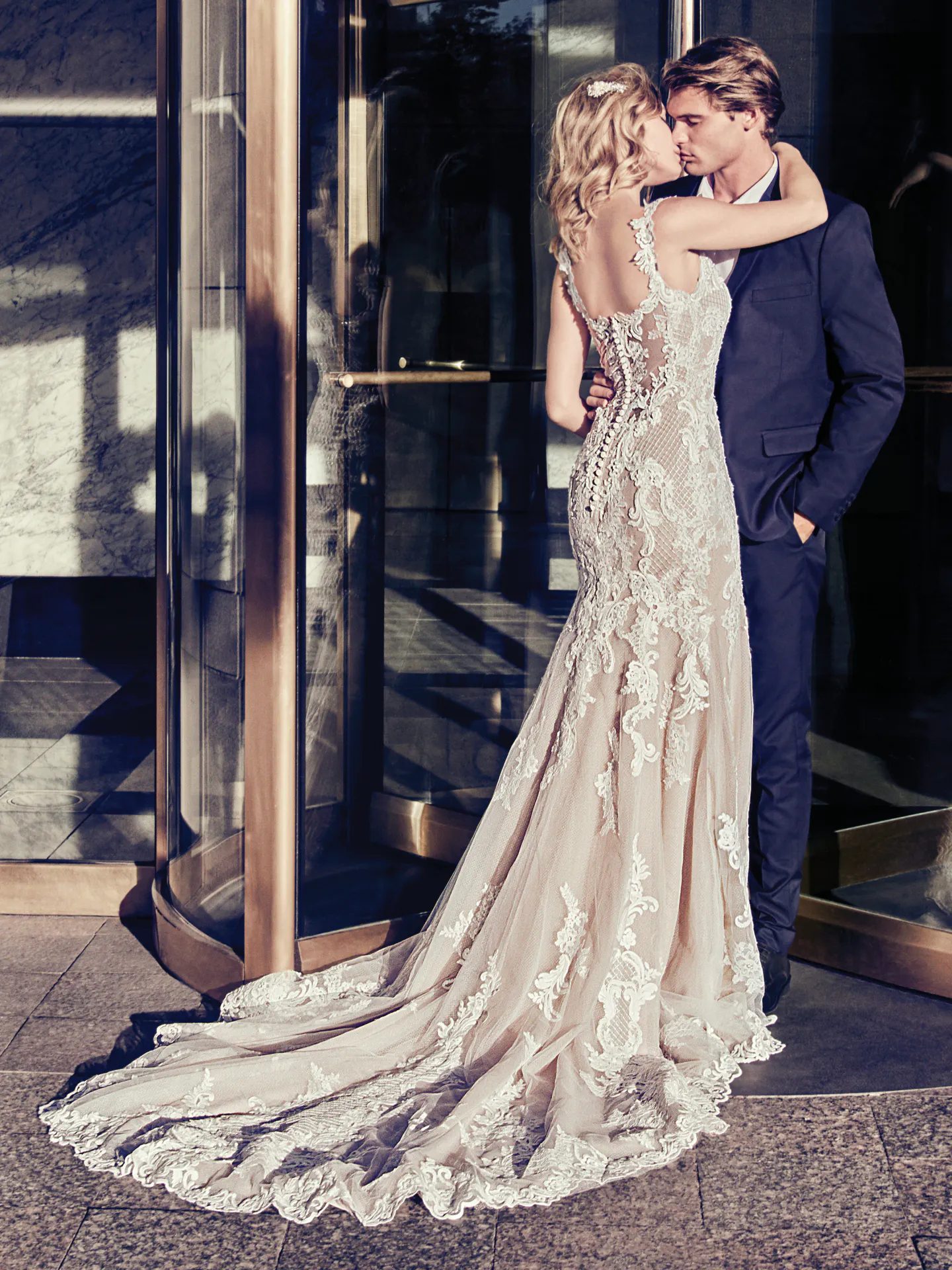 Abbie Vintage Lace Wedding Dress by Maggie Sottero