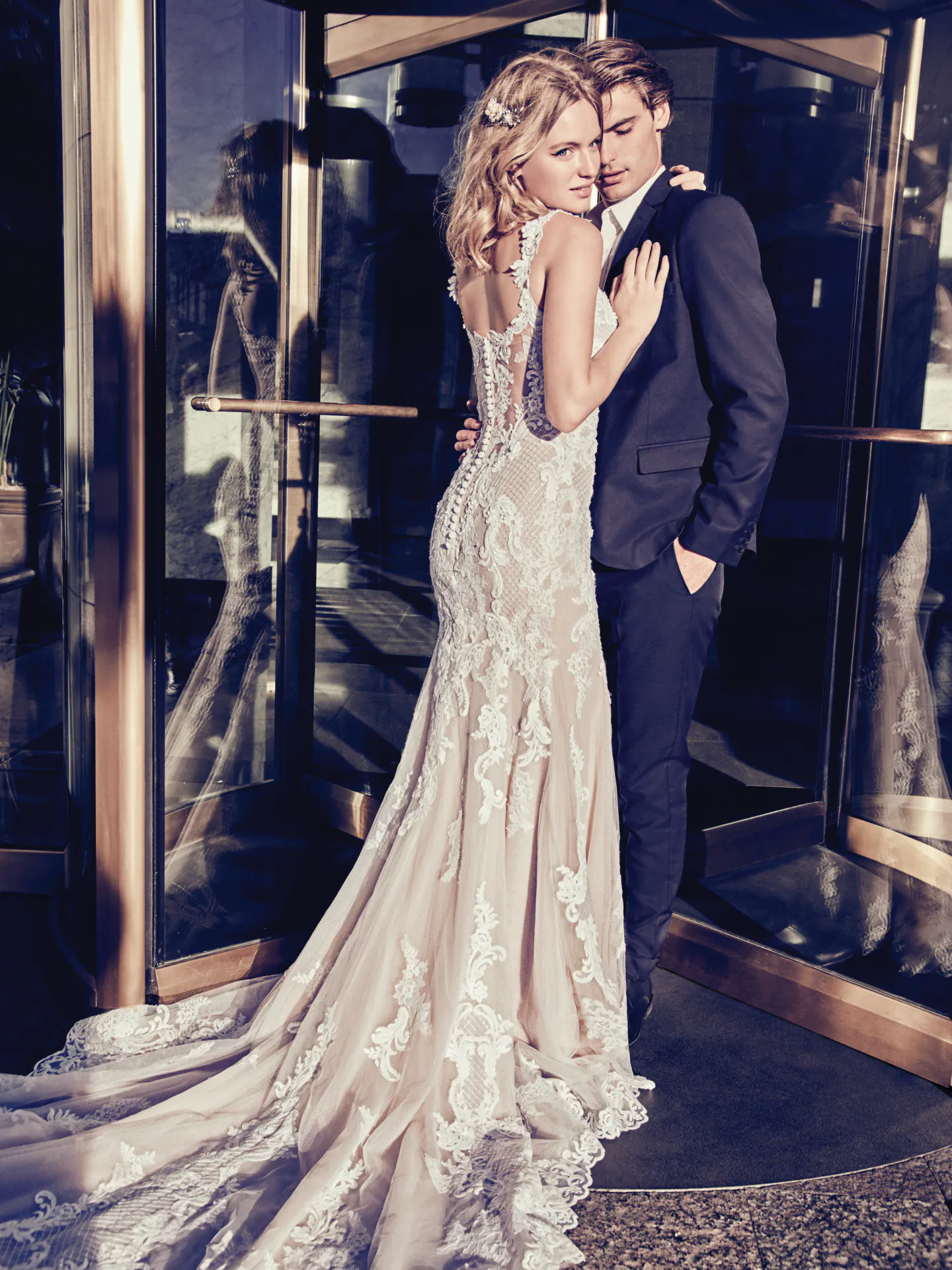 Abbie Vintage Lace Wedding Dress by Maggie Sottero