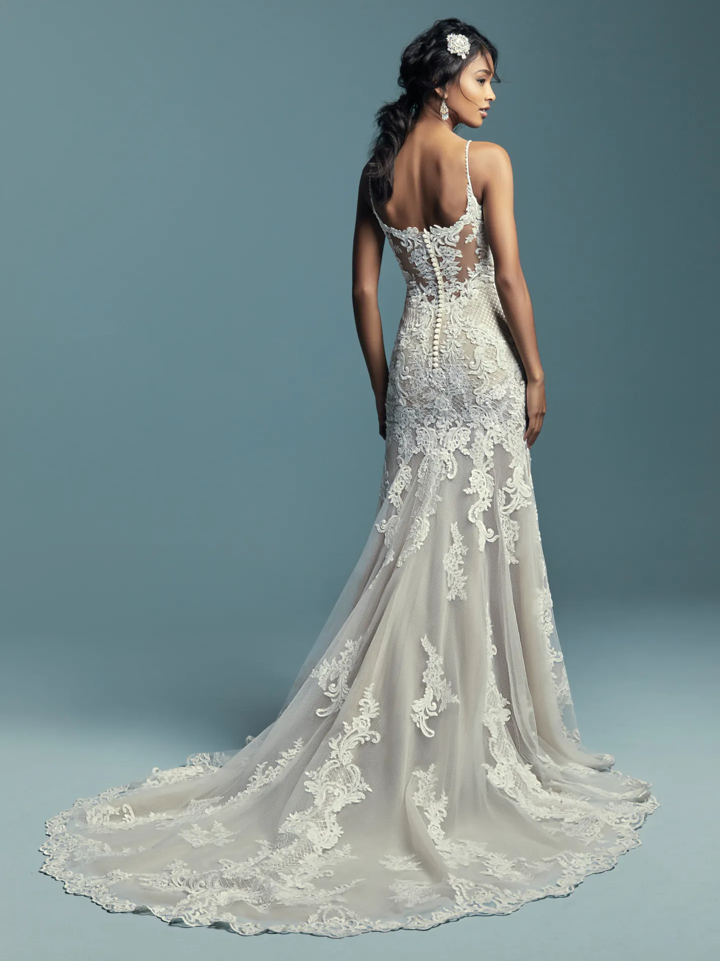 Abbie Marie  Vintage Lace Wedding Dress by Maggie Sottero