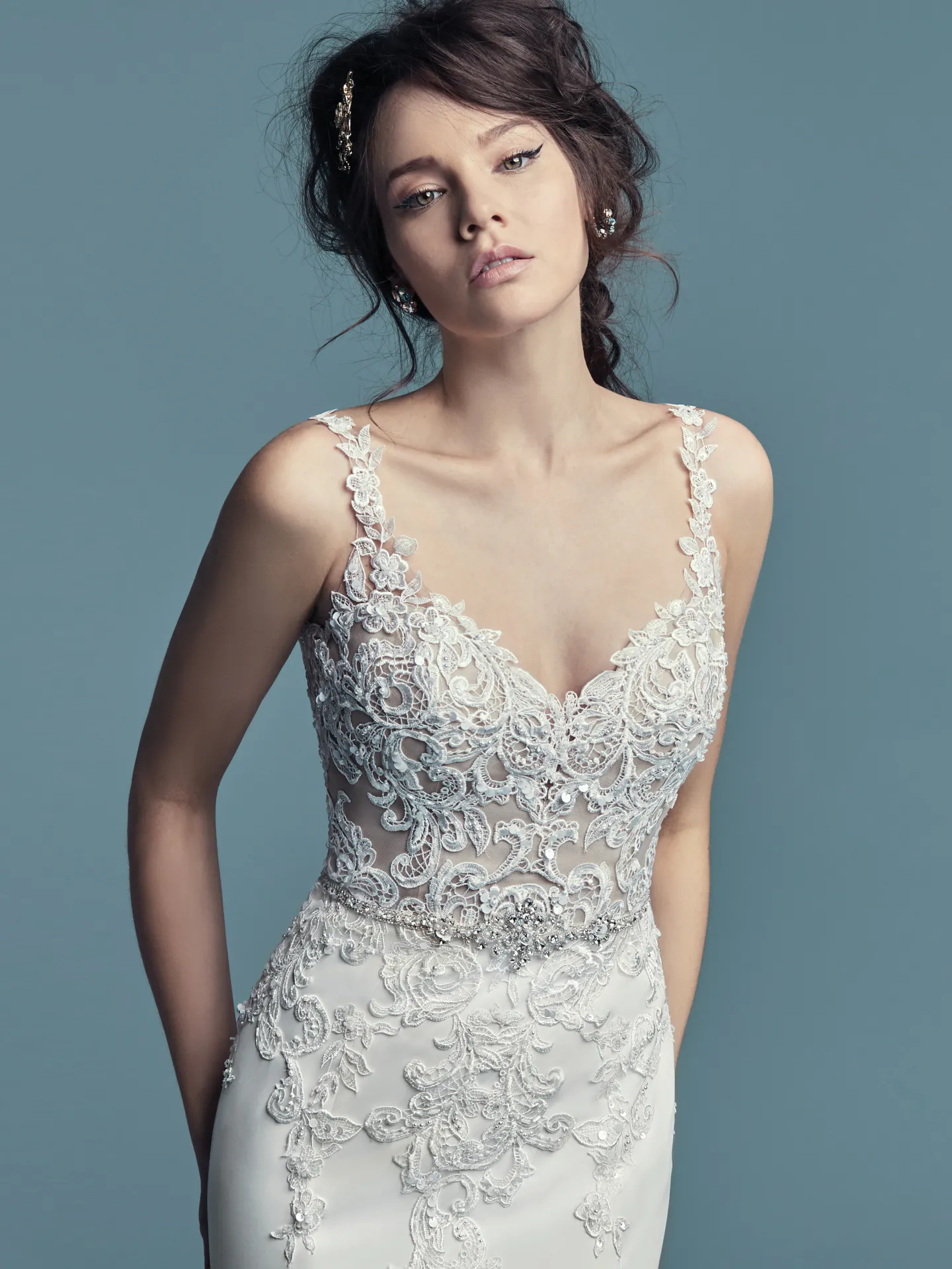 Alaina sexy wedding dress by Maggie Sottero