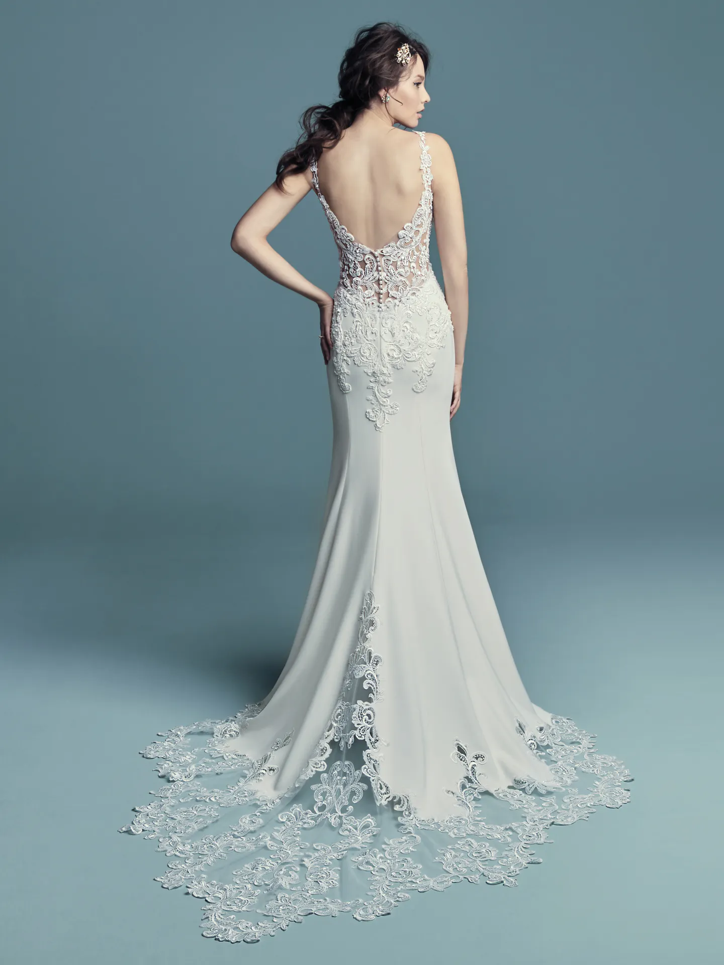 Alaina sexy wedding dress by Maggie Sottero