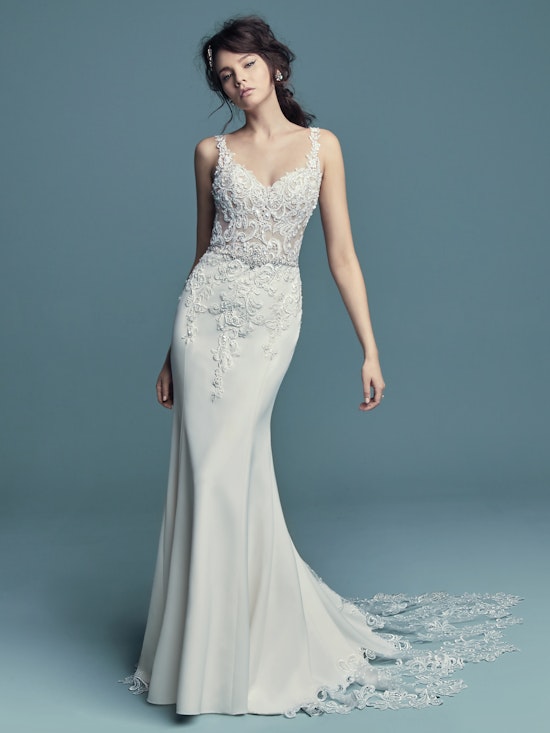 Alaina (8MC734) sexy wedding dress by Maggie Sottero