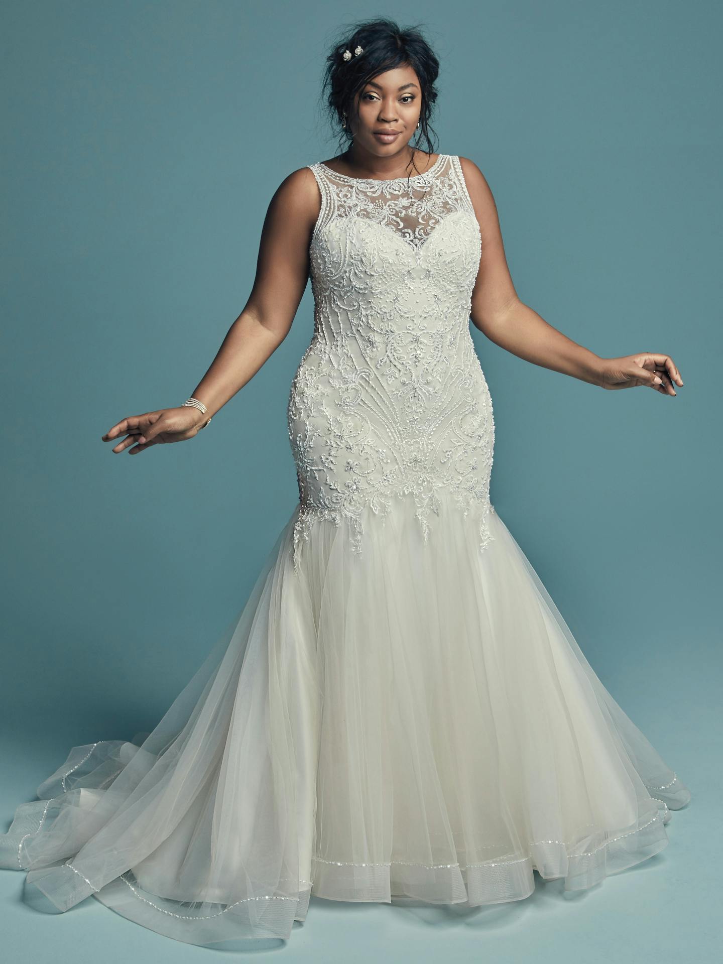 maggie sottero plus size