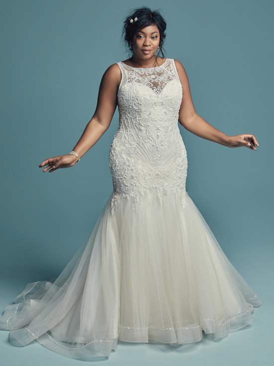 Ariella Marie (8MC699AC) Plus Size Princess Wedding Dress by Maggie Sottero