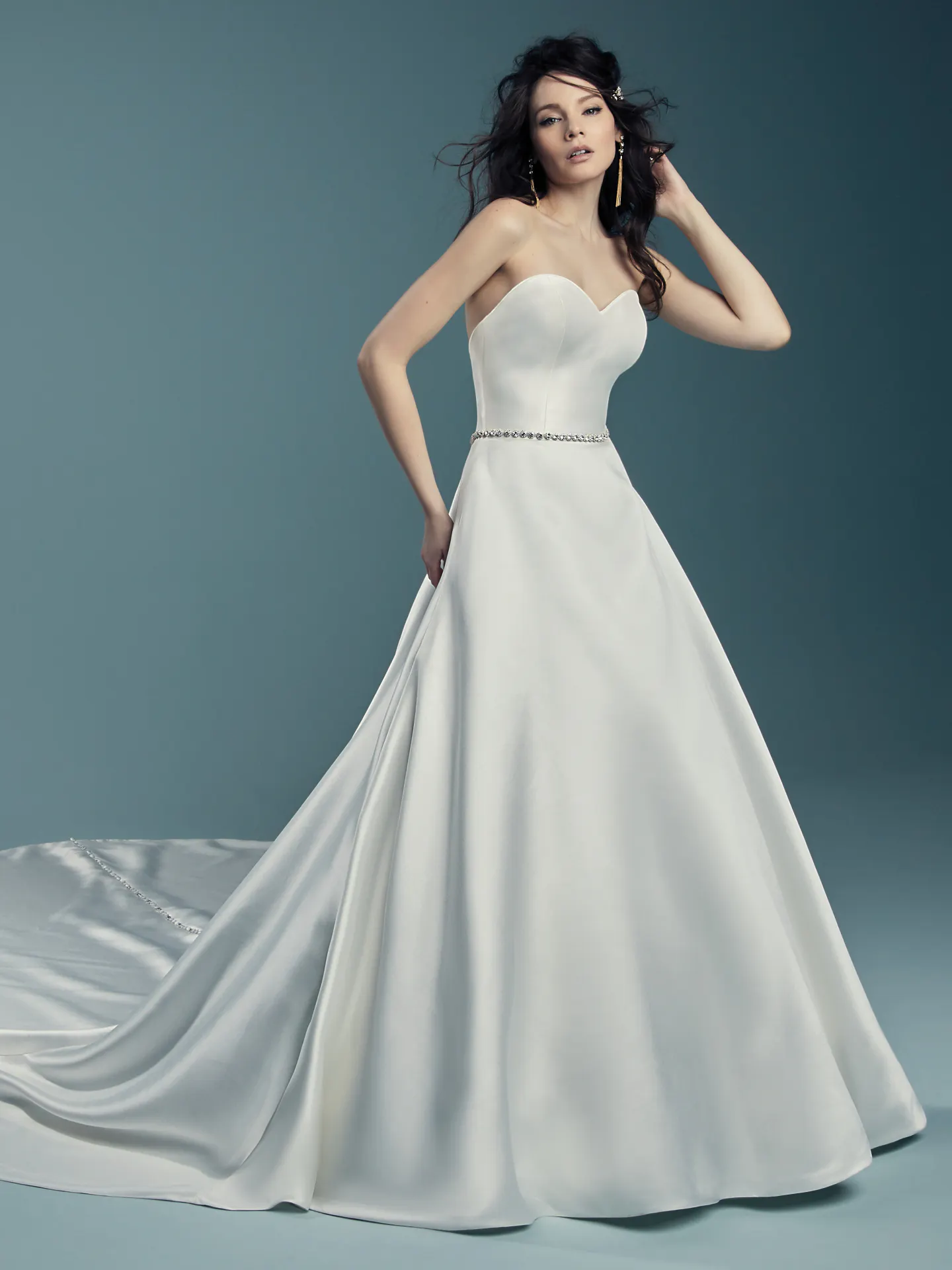 Benicia  Simple Wedding Dress by Maggie Sottero