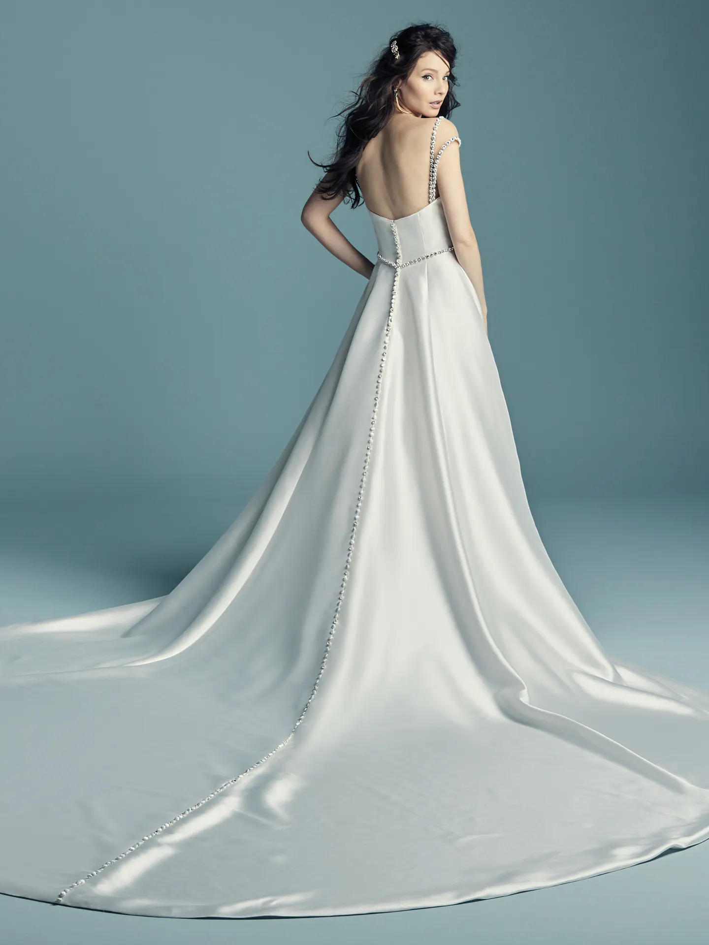 Benicia  Simple Wedding Dress by Maggie Sottero