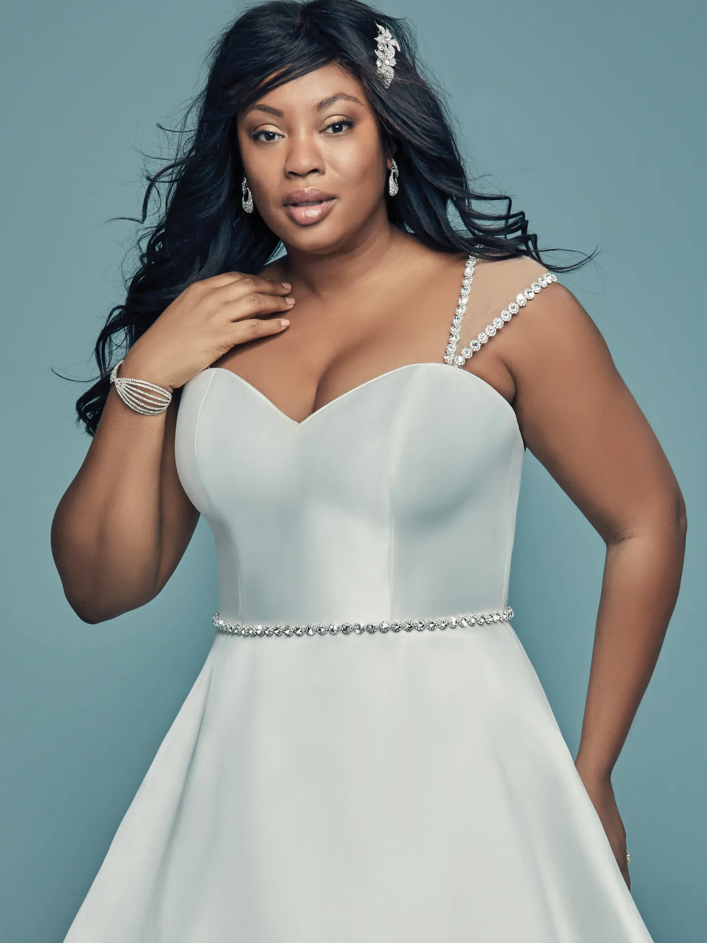 Benicia  Simple Wedding Dress by Maggie Sottero