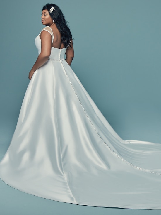 Benicia (8MC718) Simple Wedding Dress by Maggie Sottero