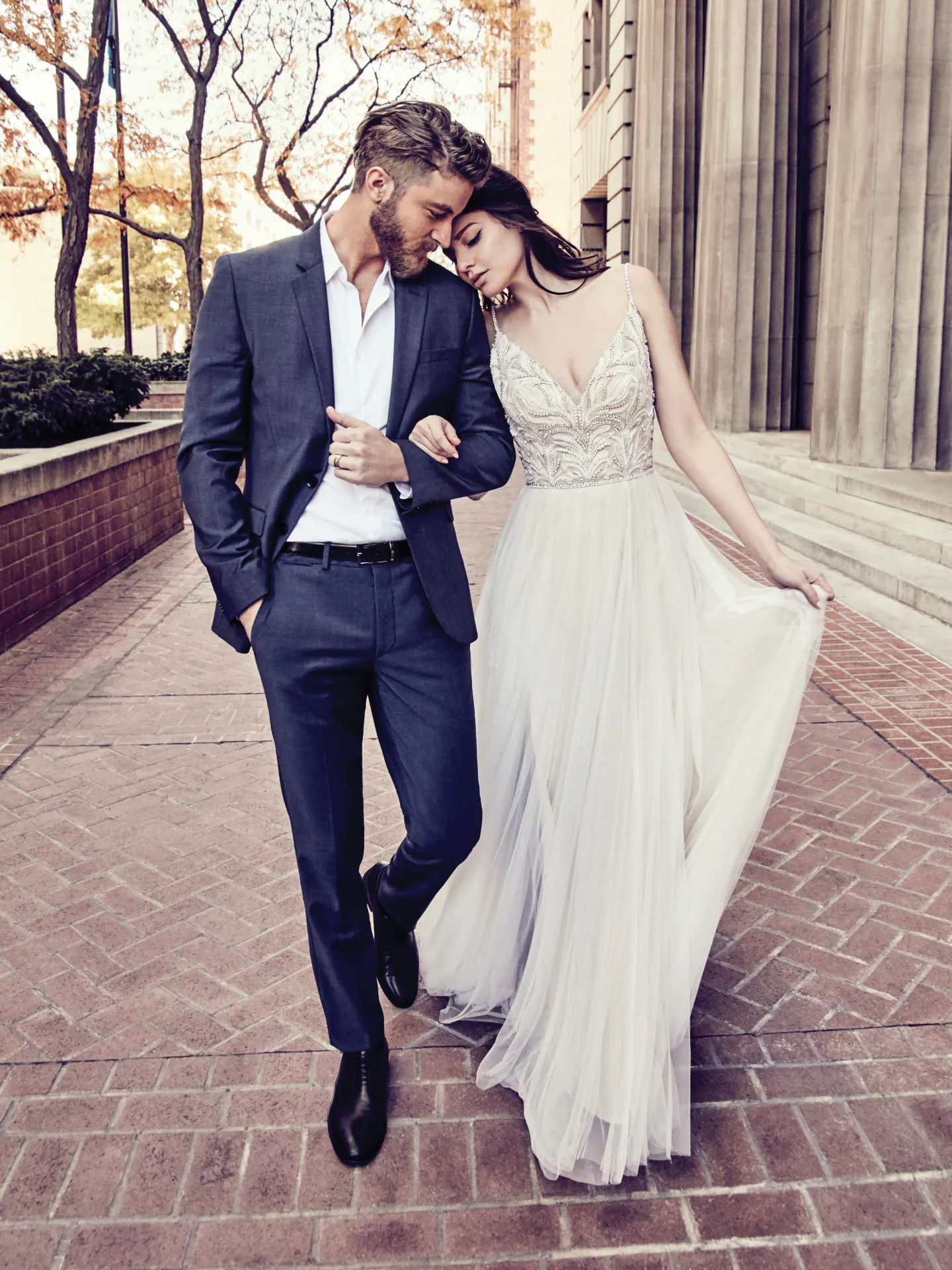 Charlene Tulle Boho Wedding Dress by Maggie Sottero