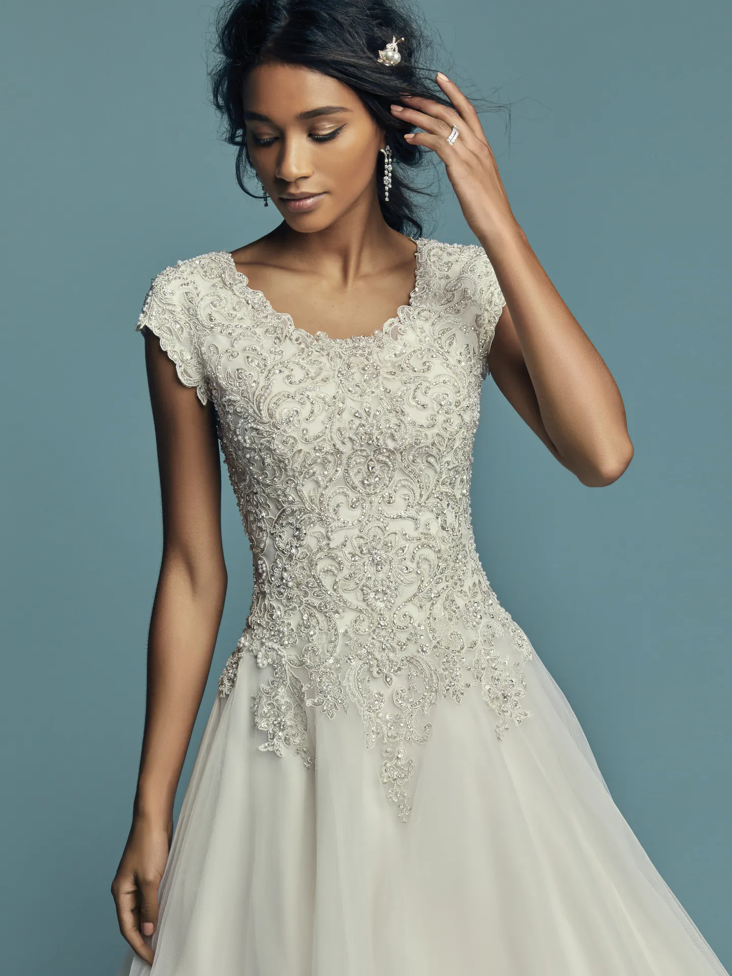 Eden Marie  Vintage lace Wedding Dress by Maggie Sottero
