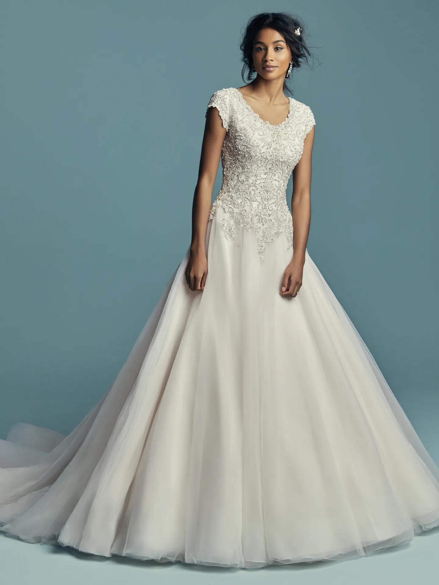Eden Marie  Vintage lace Wedding Dress by Maggie Sottero