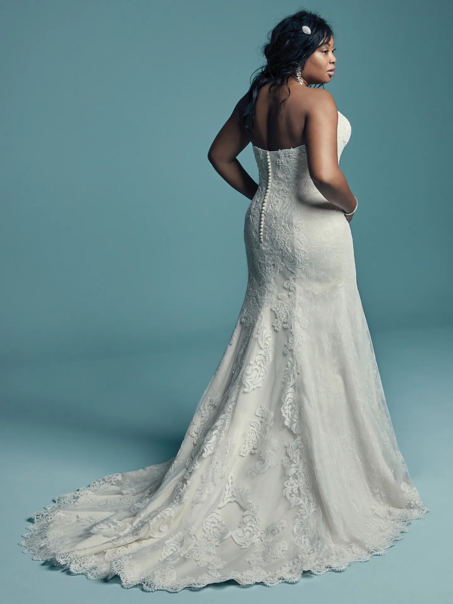 Freida  Fit and Flare Wedding Dress by Maggie Sottero