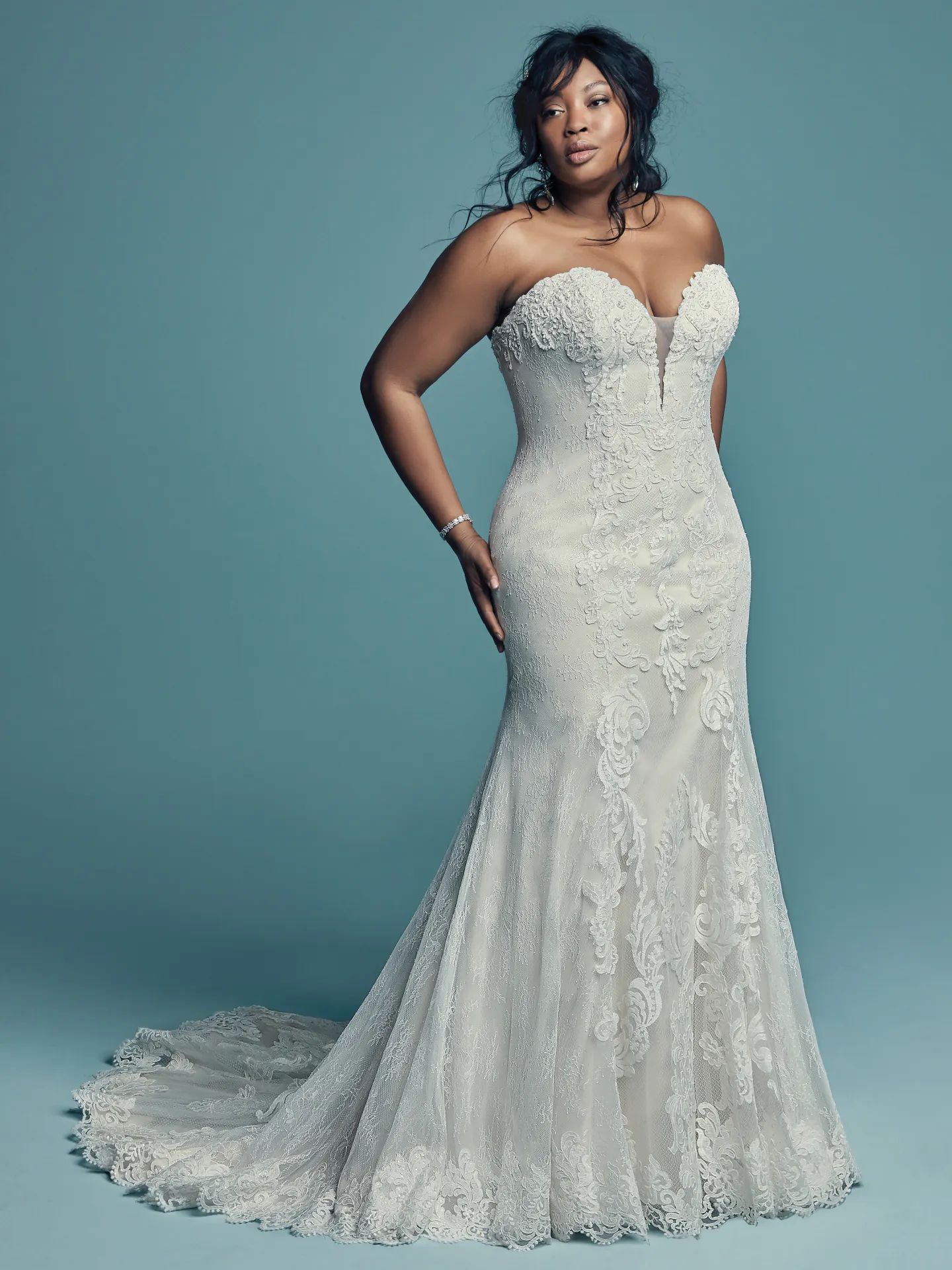 Maggie Sottero Wedding Dress FREIDA 8MS752 Plus-Main
