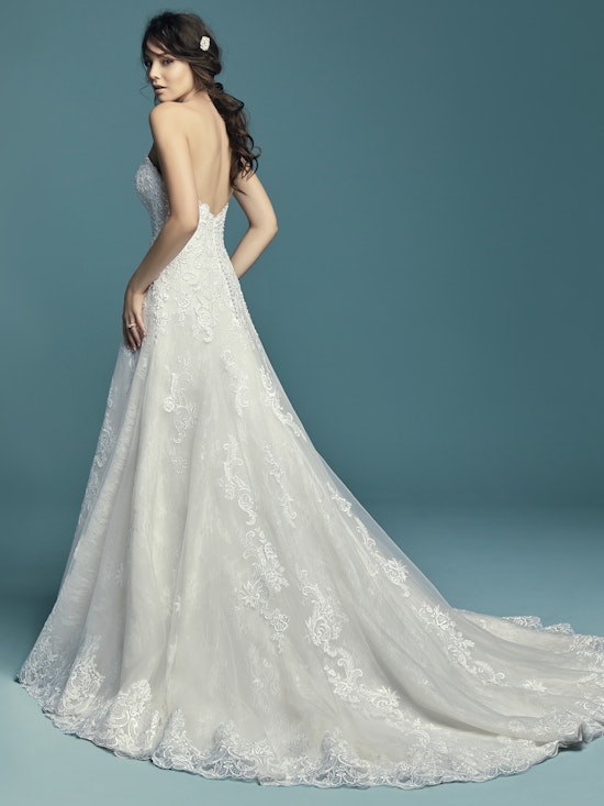 Gail (Curve) (CRV-8MT733ZU) ine Wedding Dress by Maggie Sottero