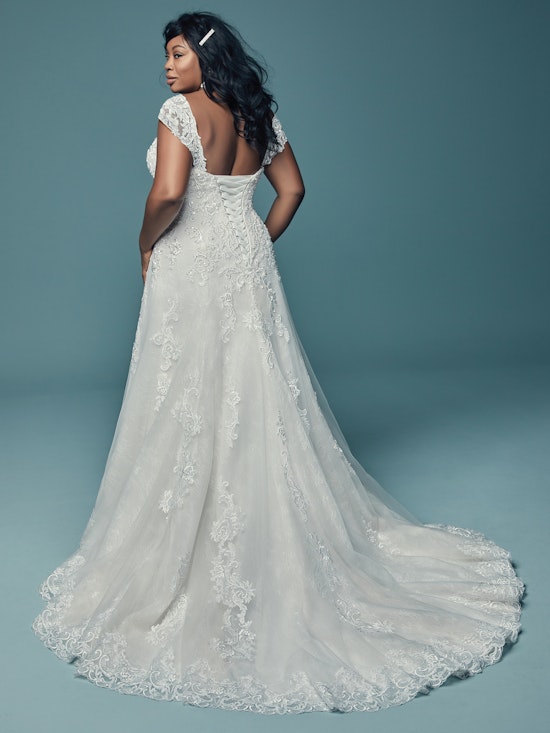 Gail (Curve) (CRV-8MT733ZU) ine Wedding Dress by Maggie Sottero