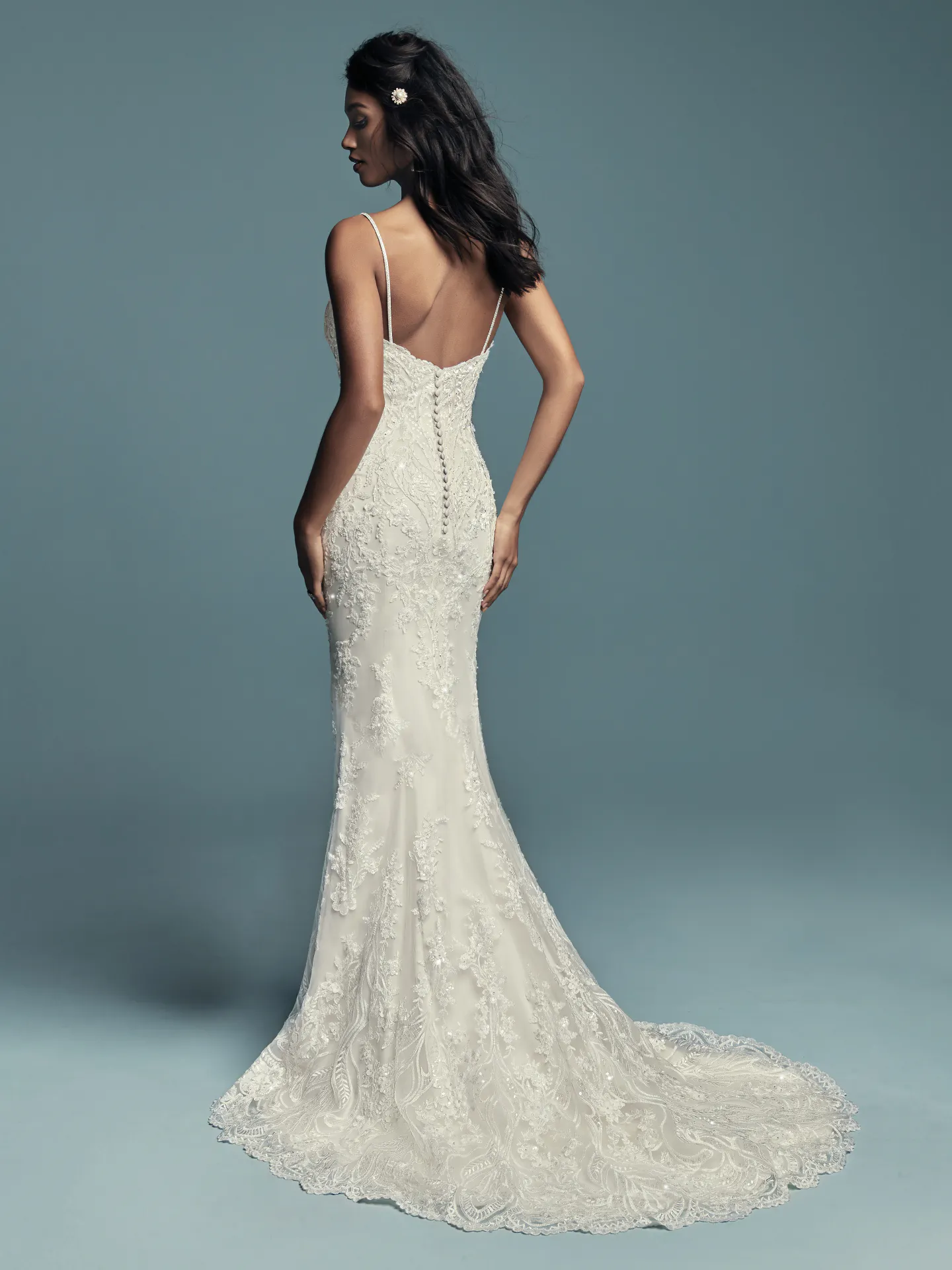 Gwendolyn  Rustic Lace Wedding Dress by Maggie Sottero