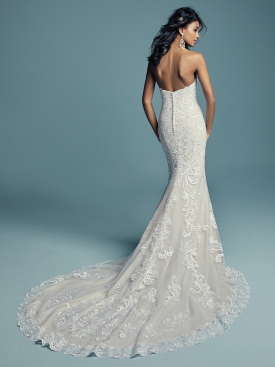 Luanne (Curve) (CRV-8MS799) ace Wedding Dress by Maggie Sottero