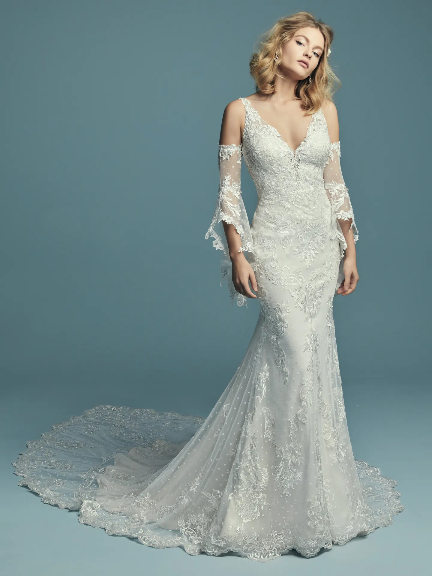 Lucienne Marie  Plus Size Wedding Dress by Maggie Sottero