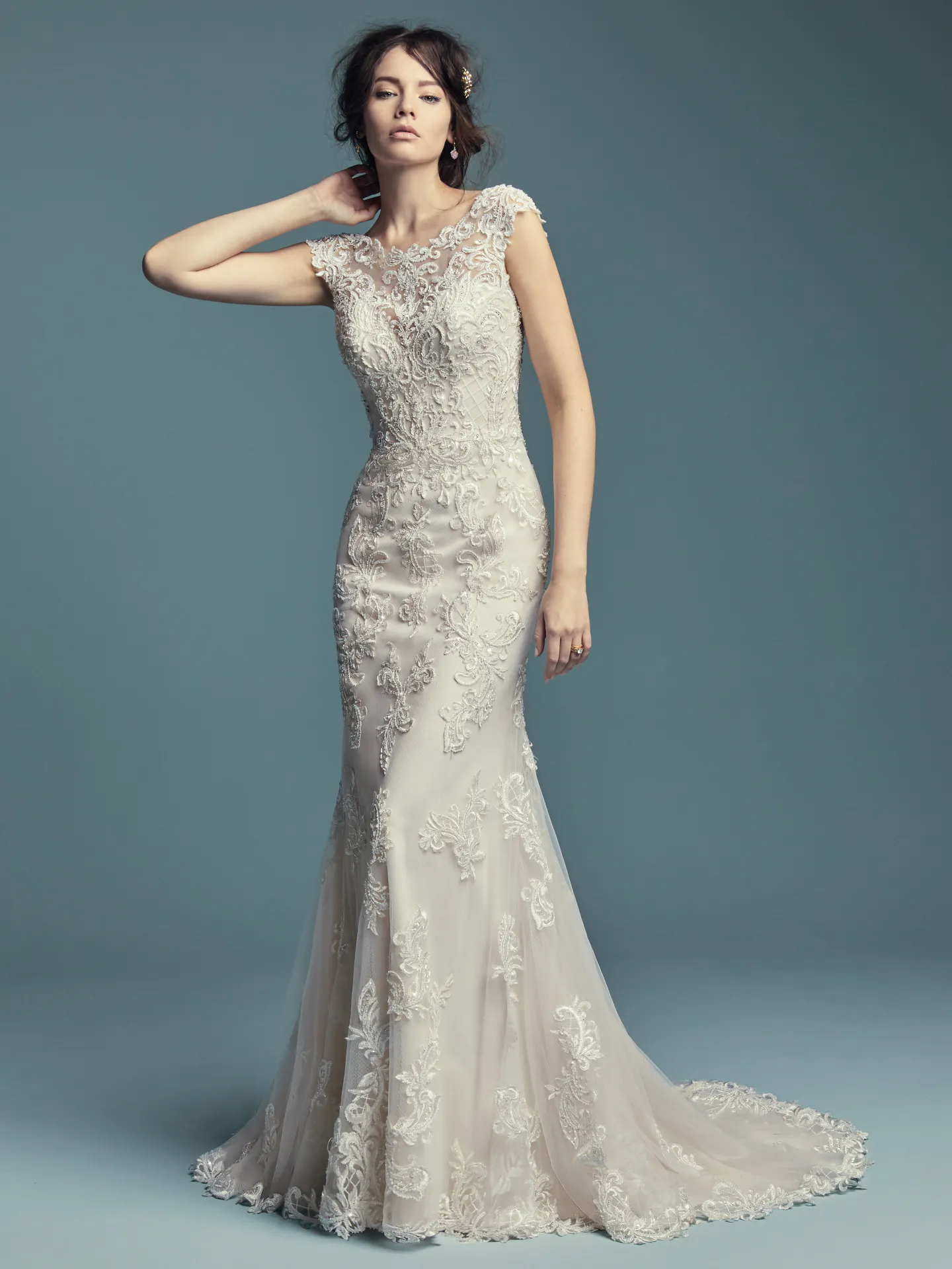 Rosanna Vintage Lace Wedding Dress by Maggie Sottero
