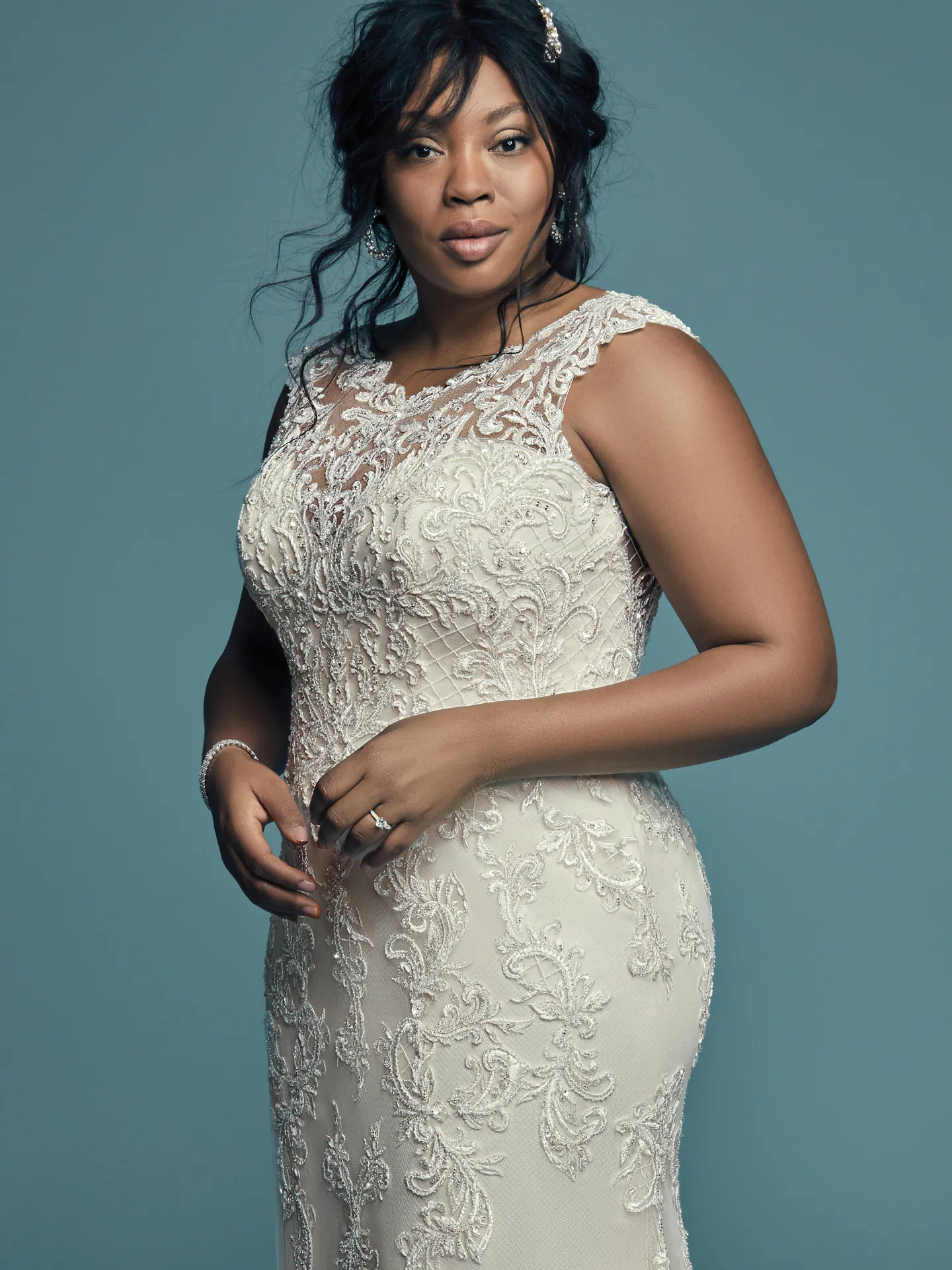 Rosanna Vintage Lace Wedding Dress by Maggie Sottero