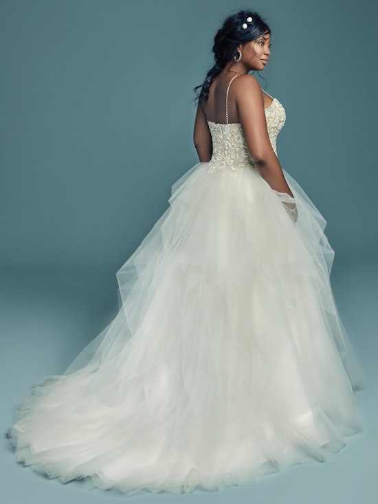 Maggie Sottero Wedding Dress SHAUNA-LYNETTE 8MD711AC Plus-Back
