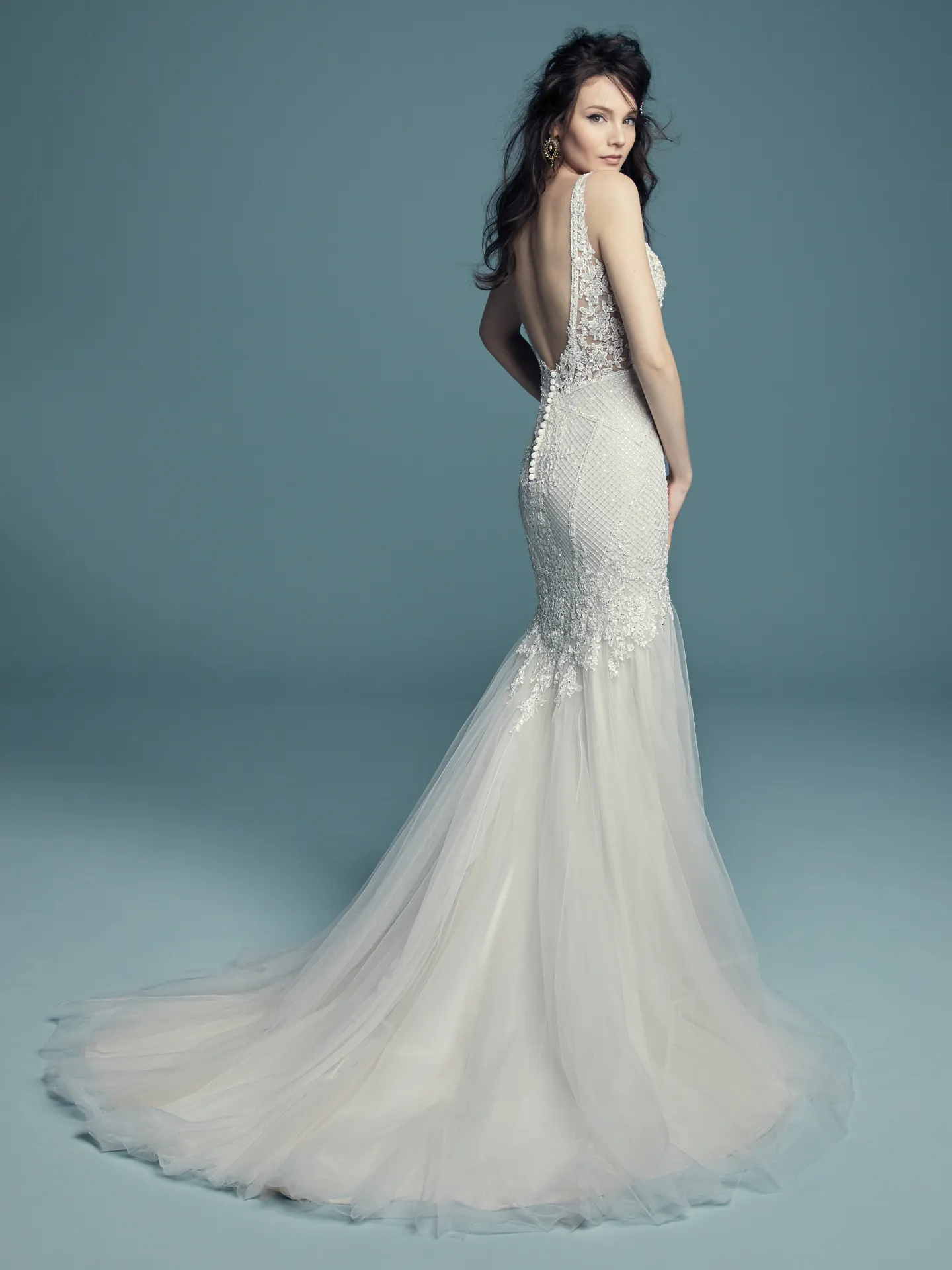 Tanner Lynette lace Wedding Dress by Maggie Sottero
