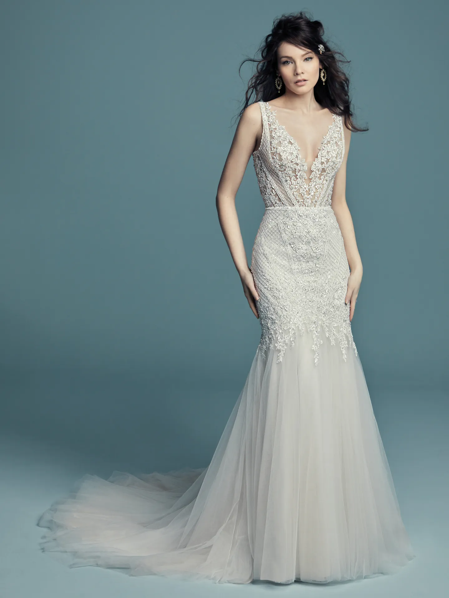 Tanner Lynette lace Wedding Dress by Maggie Sottero