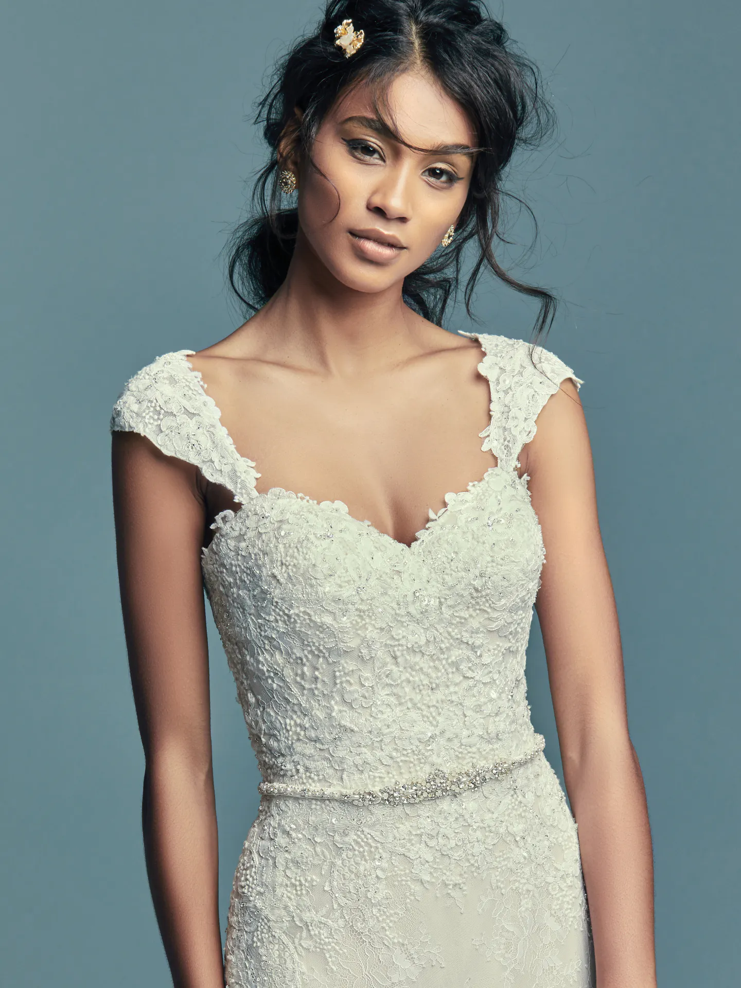 Tenille  Vintage Lace Wedding Dress by Maggie Sottero