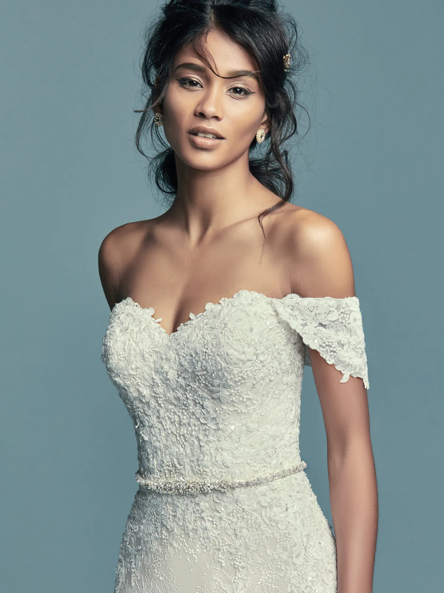 Tenille  Vintage Lace Wedding Dress by Maggie Sottero