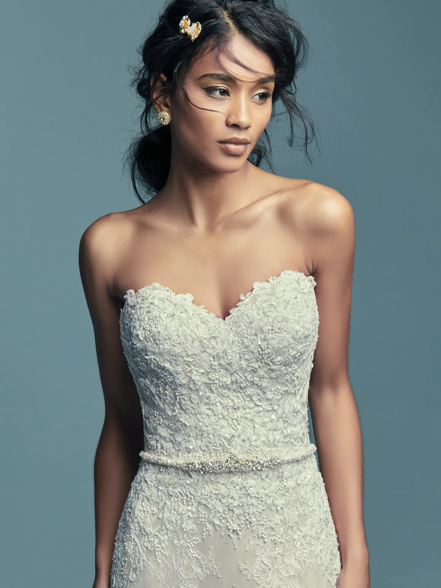 Tenille  Vintage Lace Wedding Dress by Maggie Sottero