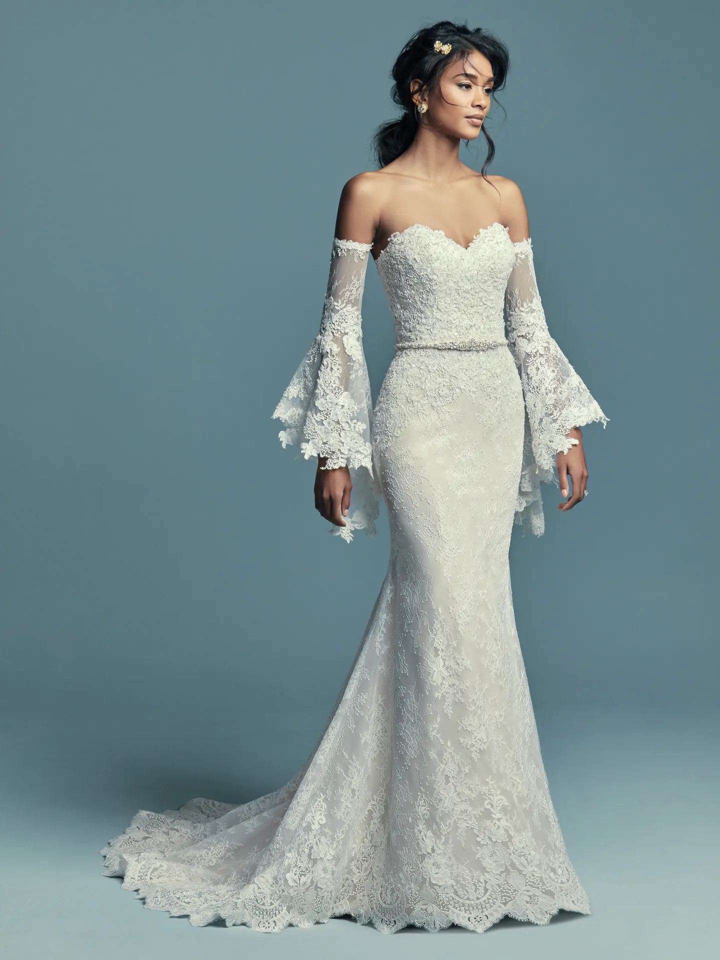 Tenille  Vintage Lace Wedding Dress by Maggie Sottero