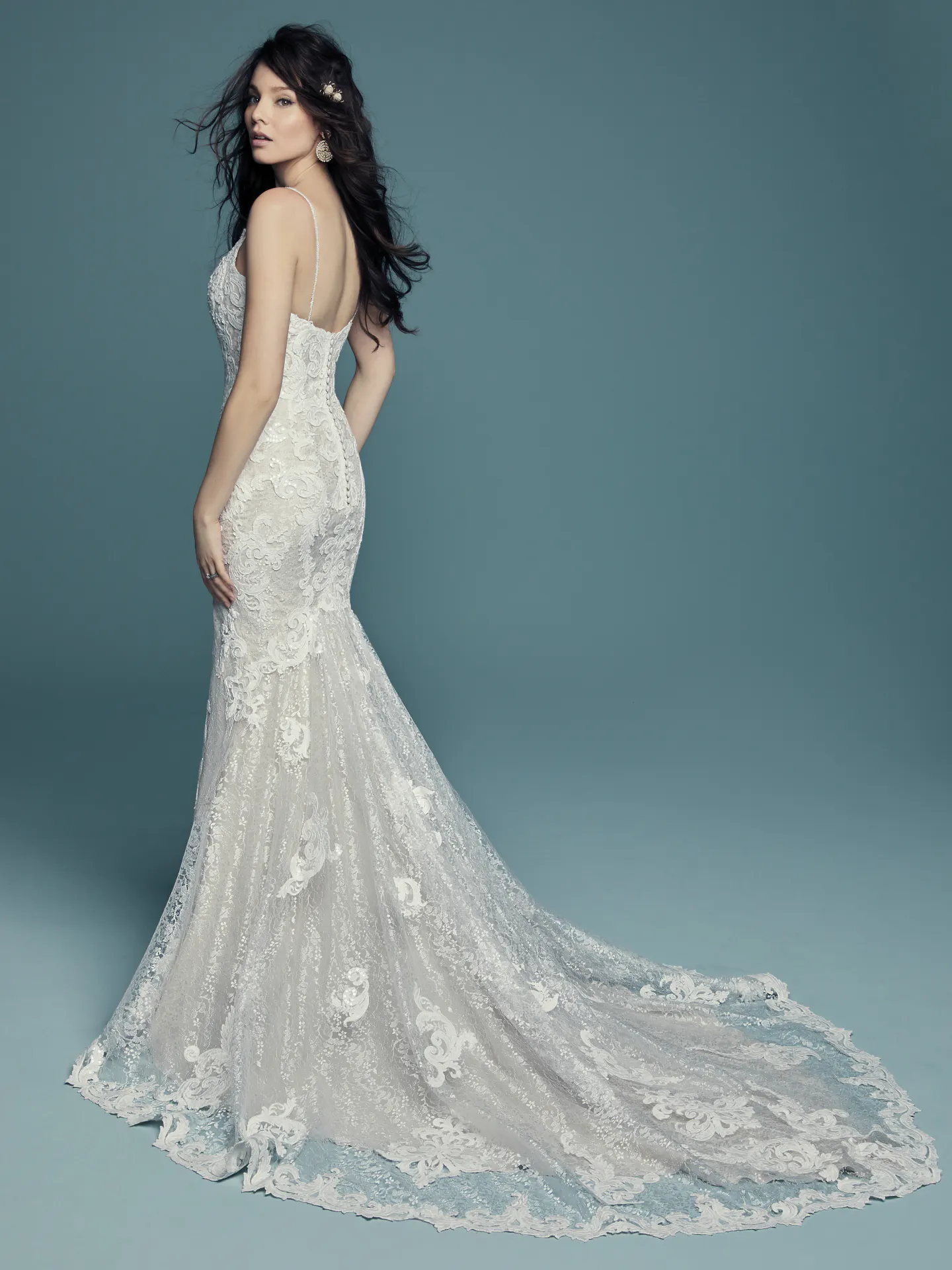 Tuscany  Sexy Lace Wedding Dress by Maggie Sottero
