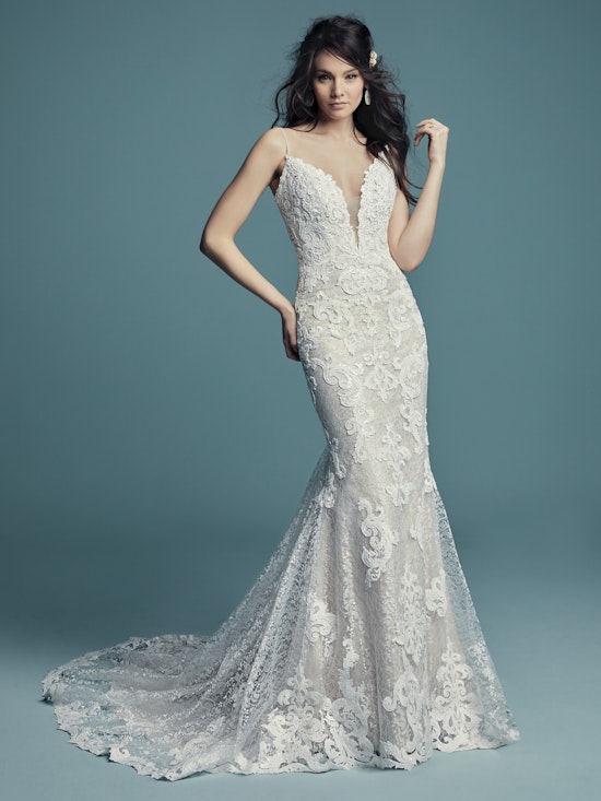 Tuscany (8MS794) Sexy Lace Wedding Dress by Maggie Sottero