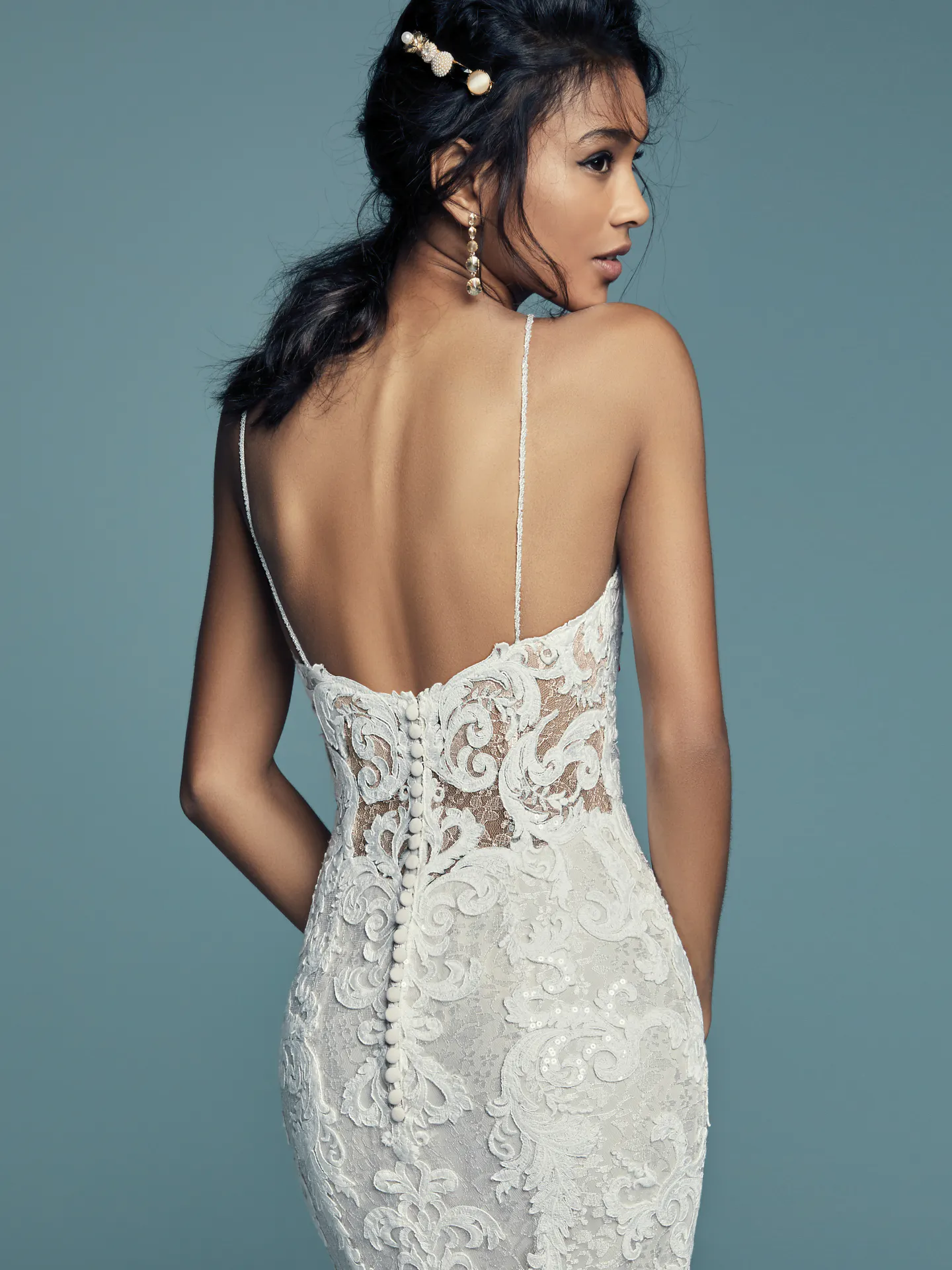Tuscany Lynette  Sexy Lace Wedding Dress by Maggie Sottero