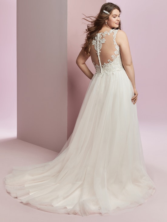 Amanda (Curve) (CRV-8RS716) ace Wedding Dress by Rebecca Ingram