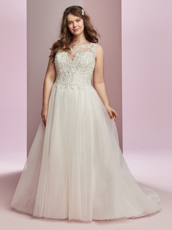 Amanda (Curve) (CRV-8RS716) ace Wedding Dress by Rebecca Ingram