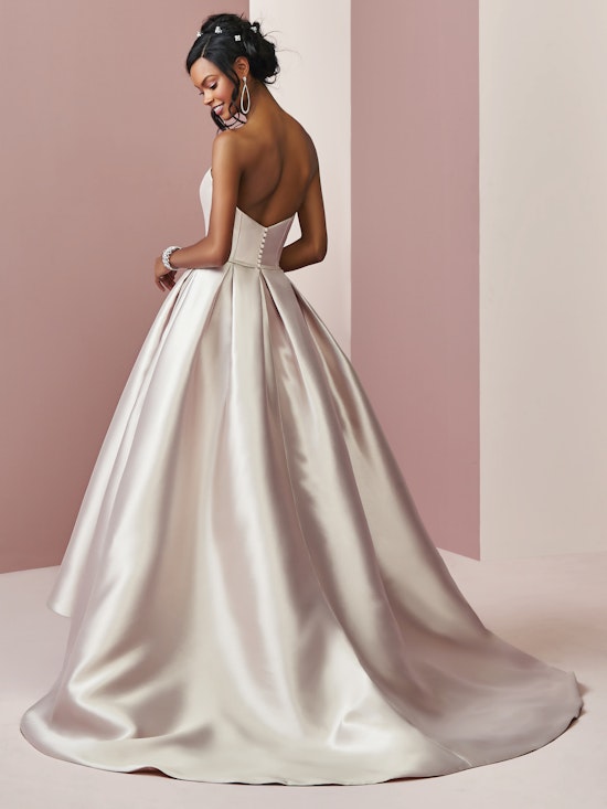 Erica (8RN684) Simple Wedding Dress by Rebecca Ingram